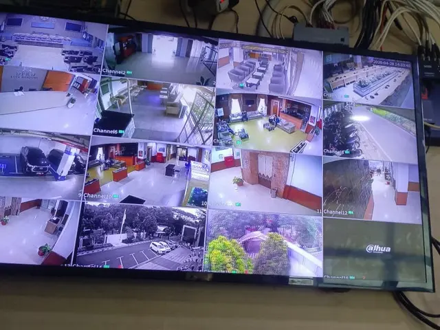 Monitoring CCTV multi-kamera